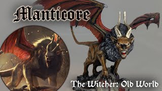 Painting the Manticore from The Witcher: Old World