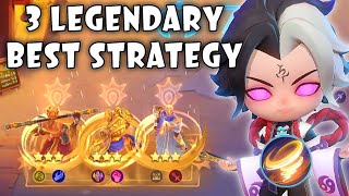 TOP 1 BEST STRATEGY !! AUTO TRIPLE 3 STAR LEGENDARY !! MAGIC CHESS MOBILE LEGENDS