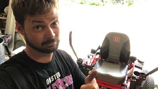 2018 Gravely ZT HD 60 - parking brake adjustment