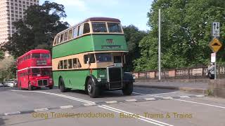 Transport Heritage Expo 2022 Sydney: Vintage Buses, steam, diesel and electric, all in service