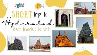 Best temples to visit || Hyderabad