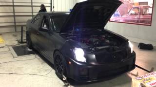 05 Cadillac CTSV 418ci LS3 on the dyno