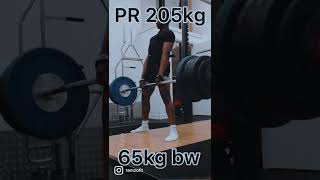 205kg at 65kg bodyweight