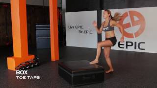 Box Toe Taps |  Plyo Box Workouts