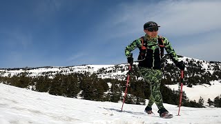 【雪山トレイルラン】南八甲田猿倉岳・乗鞍岳・赤倉岳　三クラルート残雪山縦走　パート1