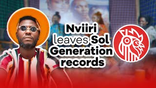 NVIIRI THE STORYTELLER announces his exit from SOL GENERATION RECORDS | MIC CHEQUE PODCAST