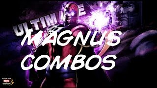 UMVC3 - Magneto Magnetic Blast Combo