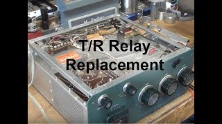 SB200 Linear Amplifier - Capacitor & T/R Relay Replacement