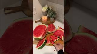 Cutting Watermelon 🍉✨ ASMR #shorts #watermelon #asmr