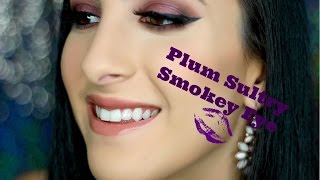 Dark Plum Sultry Smokey Eye