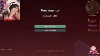 Primera Muerte de Aroyit en Minecraft Extremo