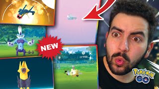 *NEW ELECTRIC POKEMON* + Therian Forme Thundurus & More! (Pokémon GO Charge Up Event)