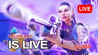 Day 86 | Chill Live stream | Valorant | #valorant #valorantclips #live #gaming #trending #vct #video