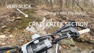 Riding At Steve's!!!(MASSIVE CREEK)