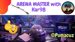 ARENA MASTER with Kar98 How to Master Arena Training  in PUBG mobile