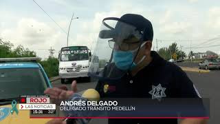 Transporte publico del muncicipio de Medellín realiza operativos