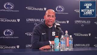 James Franklin recaps Penn State football's 20-13 loss to Ohio State (full press conference)