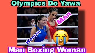 Olympics Do Yawa- A Trans Man Boxing a Woman...This Is Must Stop 😭