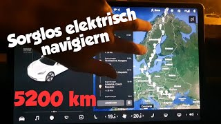 Vom Schwarzen Meer zum Nordkapp - so plant das Tesla-Navi!