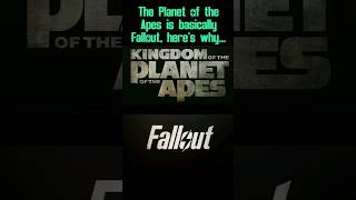 Planet of the Apes is basically Fallout #kingdomoftheplanetoftheapes #SPOILERS #fallout #movie