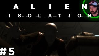 Android users RISE UP against me | Alien Isolation Playthrough Pt. 5