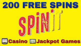 200 Free Spins on Starburst Slot💲💲💲Spinit Casino Sign Up Bonus