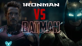 IRONMAN vs BATMAN  #marvel #dceu #mcu #batman #ironman #superherofight #superman #avengers