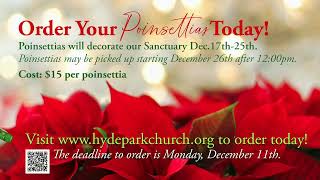 Worship@11 | December 3, 2023 | "Hannah's Song" - Rev. Dr. Todd Anderson