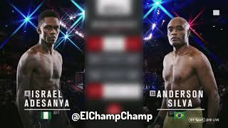 Adesanya vs Silva Fight Highlights