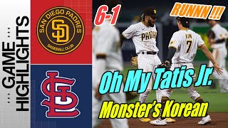 Ha-seong Kim 2 Run Home Run | Tatís Jr. Vibes 🔥 🔥 🔥