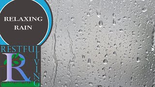 Relaxing Rain Background Sound & Video For Reading - Studying | Calming, Peaceful Sounds | 8 Hours