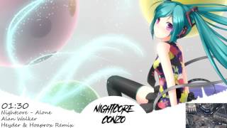 Nightcore- Alone (Alan Walker) [Heyder & Hoaprox Remix] {Thank you for 1000 subscribers!}