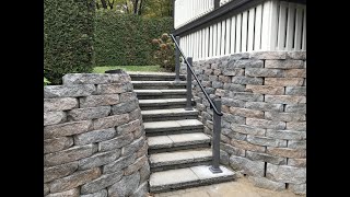 How to install Promenaid 3" x 3" aluminum handrail posts