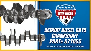 Detroit Diesel DD15 Crankshaft (PAI# 671655 | OEM# A4720310701)