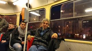 Drunk Man In Tram