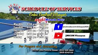 JMCIM CEBU CENTRAL VISAYAS GENERAL SUNDAY SERVICE SEPTEMBER 1, 2024