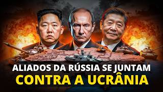 A ALIANÇA DO MAL CONTRA A UCRÂNIA! Rússia, China, Irã, Síria e Coreia do Norte.