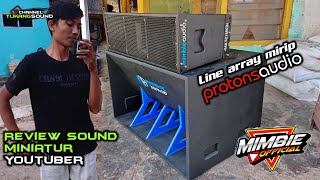 Kirim sound miniatur pesanan youtuber || mid 6 in sub 12 in turbo