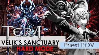 【TERA】「Priest」Velik's Sanctuary (Hard) - 2nd Boss Revived Dakuryon