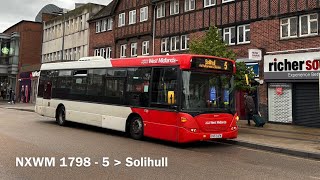 NXWM 1798 Scania K230UB BV57XFM - Rare!