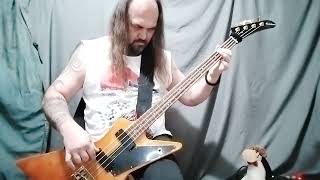 "Battery" by Metallica Bass Cover