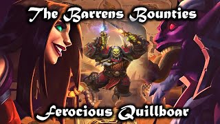 HEARTHSTONE MERCENARIES The Barrens Bounties Ferocious Quillboar