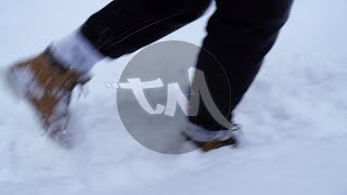 Walking In The Snow | FREE #NoCopyright 4k #StockFootage