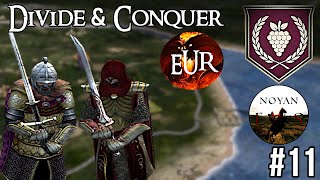 Oblężenie twierdzy *POTĘŻNE STRATY* | Dorwinion w Divide and Conquer EUR M2 Total War | #11