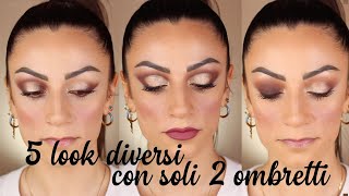 Uso solo 2 OMBRETTI per creare 5 look diversi| ItsNora