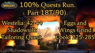 [WoW Classic] 100% Quests Run. Part 18T(90): Warlock - Giant Eggs, Buzzard Wings Grind. Shadowsilk.