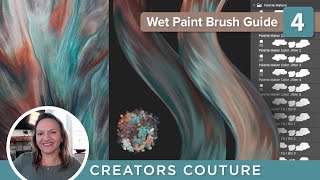 How to sample colors from Photos and Images using the Photoshop Wet Paint Mixer Brush Technique