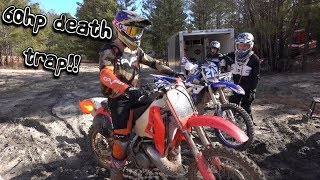 CR500 RIPS THE SAND PIT!!