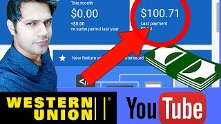 How to Withdraw money from Youtube via Western Union 2021