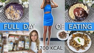 FULL DAY OF EATING 1700 KCAL + WIELKI HAUL JEDZENIOWY niro-bio